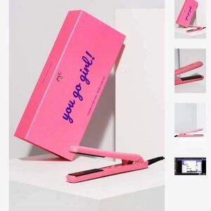 Pretty Young Thing PYT Ceramic Styling Tool in Bubble Gum Pink